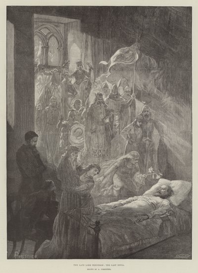 Feu Lord Tennyson, le dernier Idyll - Amedee Forestier